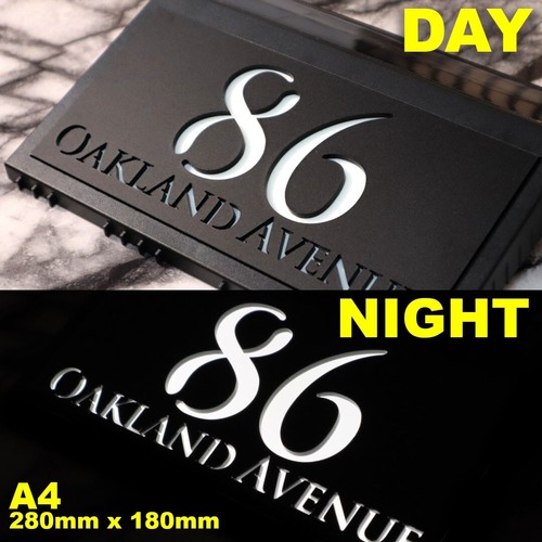 House number plaques - number,