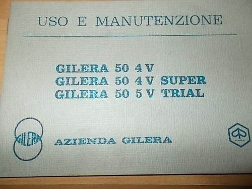 Gilera super 5v trial - 4v,