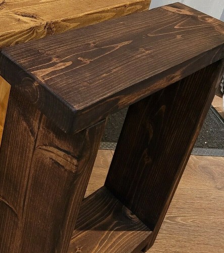 Rustic wooden end coffee - end,