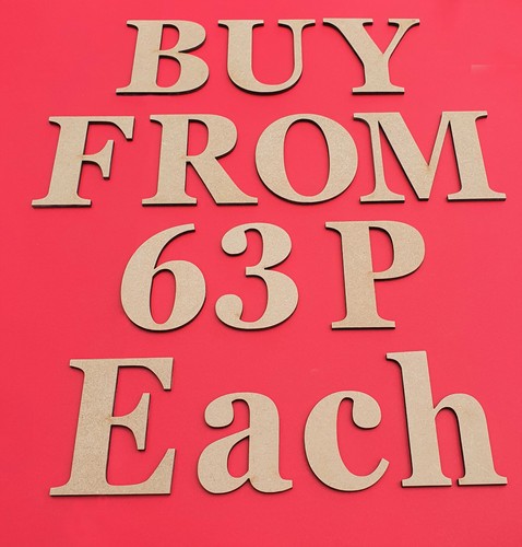 Wooden letters craft - craft, cheap