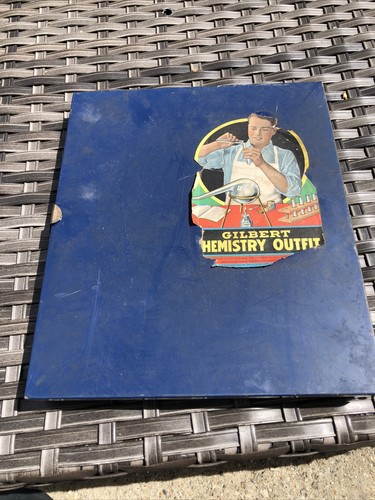 Vintage gilbert chemistry set - chemistry,