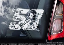 MARCO SIMONCELLI Car Sticker -