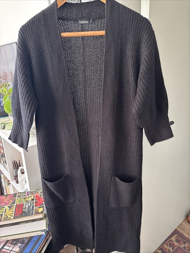 Boohoo black long - black,