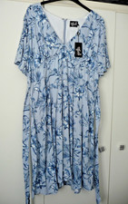BNWT Hell Bunny Pale Blue Navy