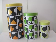 ORLA KIELY 2015 STORAGE TINS