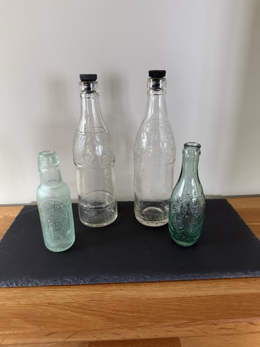 Collection four old glass - collection, of