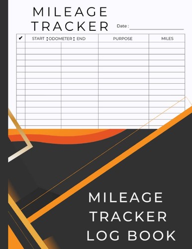 Mileage tracker log - mileage, |