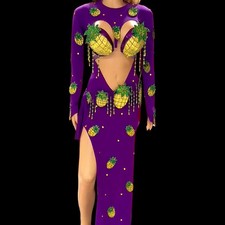 Purple Baladi Belly Dance