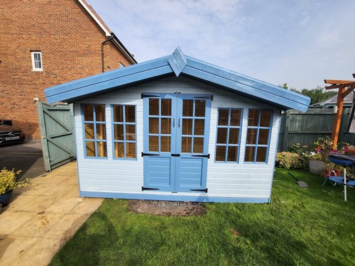 12x8ft deluxe cabin - 12x8ft,