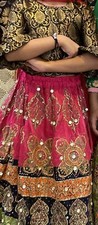 Eid wedding Pre Loved kids Pakistani indian party dress Lehnga With Choli