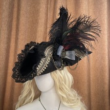 Retro Pirate Tricorne Hat
