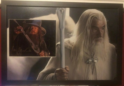 Ian mckellen hand signed - , signed*