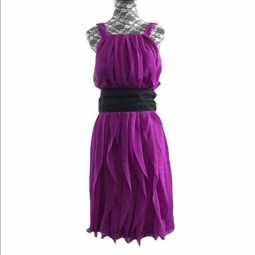 Vera wang white purple chiffon - wang,