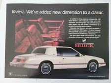 1989 white Buick Riviera car a