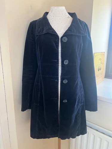 White stuff velvet coat jacket - velvet,