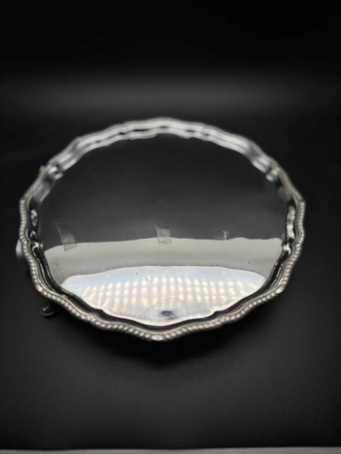 Sterling silver salver - salver, asprey