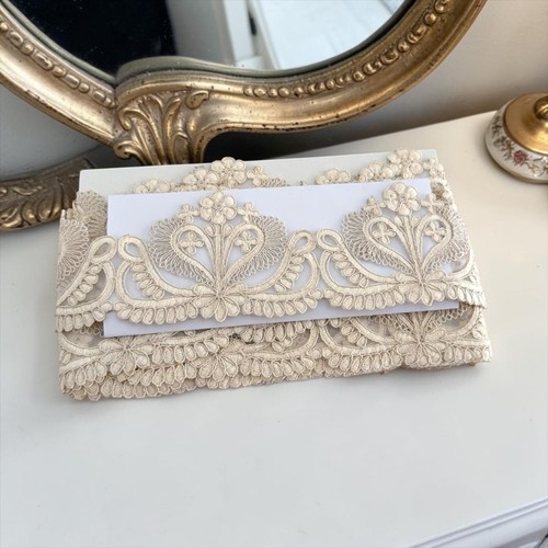 Indian floral applique net - indian,