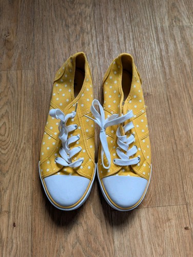 Size yellow polka dot - 8,