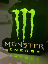 Monster Energy Drink Led Light Sign