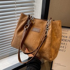 Women’s Suede Leather Tote