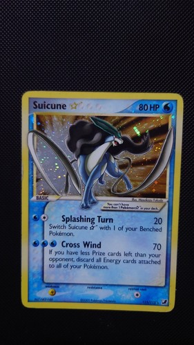 Pokemon suicune gold - star, holo