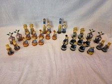 Vintage Simpsons 3D Chess Set