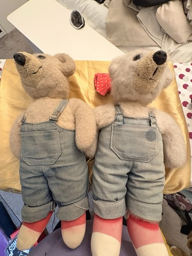 Merrythought bears pair - a,