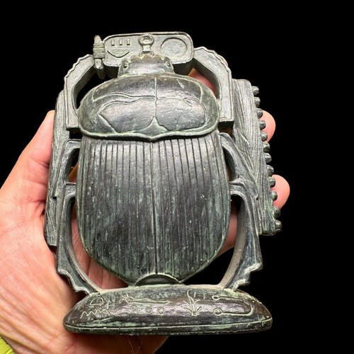 Handmade tutankhamun scarab - tutankhamun,