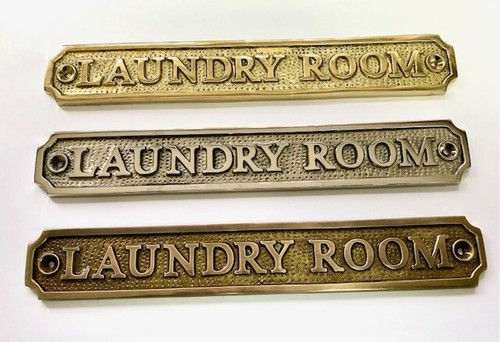 Laundry room door sign - laundry, plaque