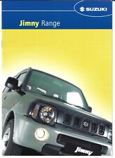 Suzuki Jimny 2003-2004 UK Market Sales Brochure Estate,  Mode & O2 Soft Top
