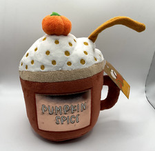 Next Orange Pumpkin Spice Coffee Mug Door Stop ** Brand New **