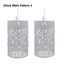 Drum style Metal light Shades Easy Fit Ceiling Pendant Table Wall Lampshade