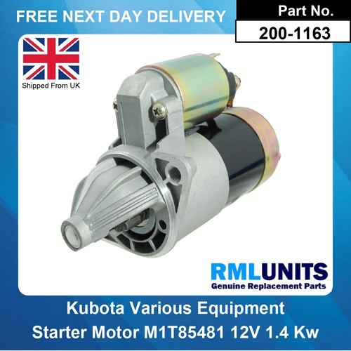 Starter motor for kubota - starter,