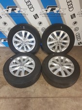 Genuine VW Transporter T6 Clayton Alloy Wheels & 205 65 16 Tyres - 7E0 601 025 N