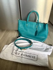 Lulu Guinness LARGE Teal Agnes