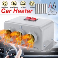12V Car Heater Windshield Defroster Defogger Automobile Windscreen Heating Fans
