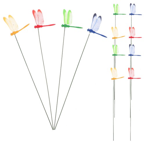 Assorted color pvc dragonfly - pvc,