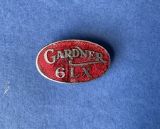 Vintage Gardner 6LX enamel Lapel badge Truck, lorry motor commercial By Miller