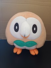 Rowlet Pokemon Plush Official Tomy Approx 6.5" Soft Toy Teddy Cuddly Gaming