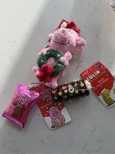 M&S Colin The Caterpillar Christmas and Percy pig Tree bauble  Decoration Bundle