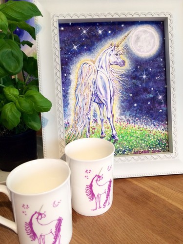 Bnew unicorn bone china - bnew,