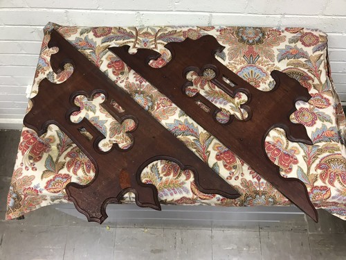 Antique vtg wood panels - vtg,