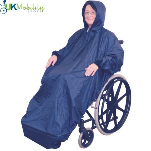 Wheelchair rain cover with - cover,