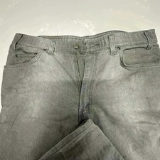 Levi’s WPL 523 Men’s Grey Jeans W36 L30 Zip Fly Denim Levi Strauss Brown Logo