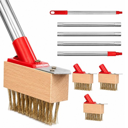 Patio weed wire brush - patio, block