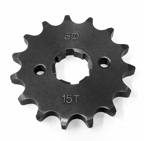 Front sprocket 428 15t - 15t, for