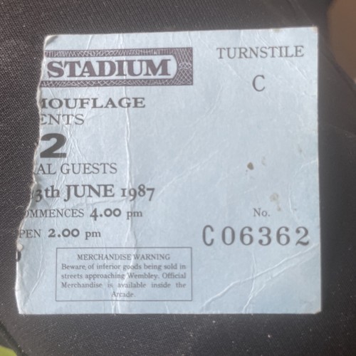 Ticket wembley stadium - ticket, june