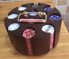 Wooden Carousel Caddy With