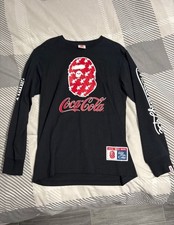 BAPE x Coca-Cola Limited Edition Long Sleeve Shirt-Size Medium
