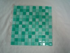 Glass Mosaic Wall Tiles Green